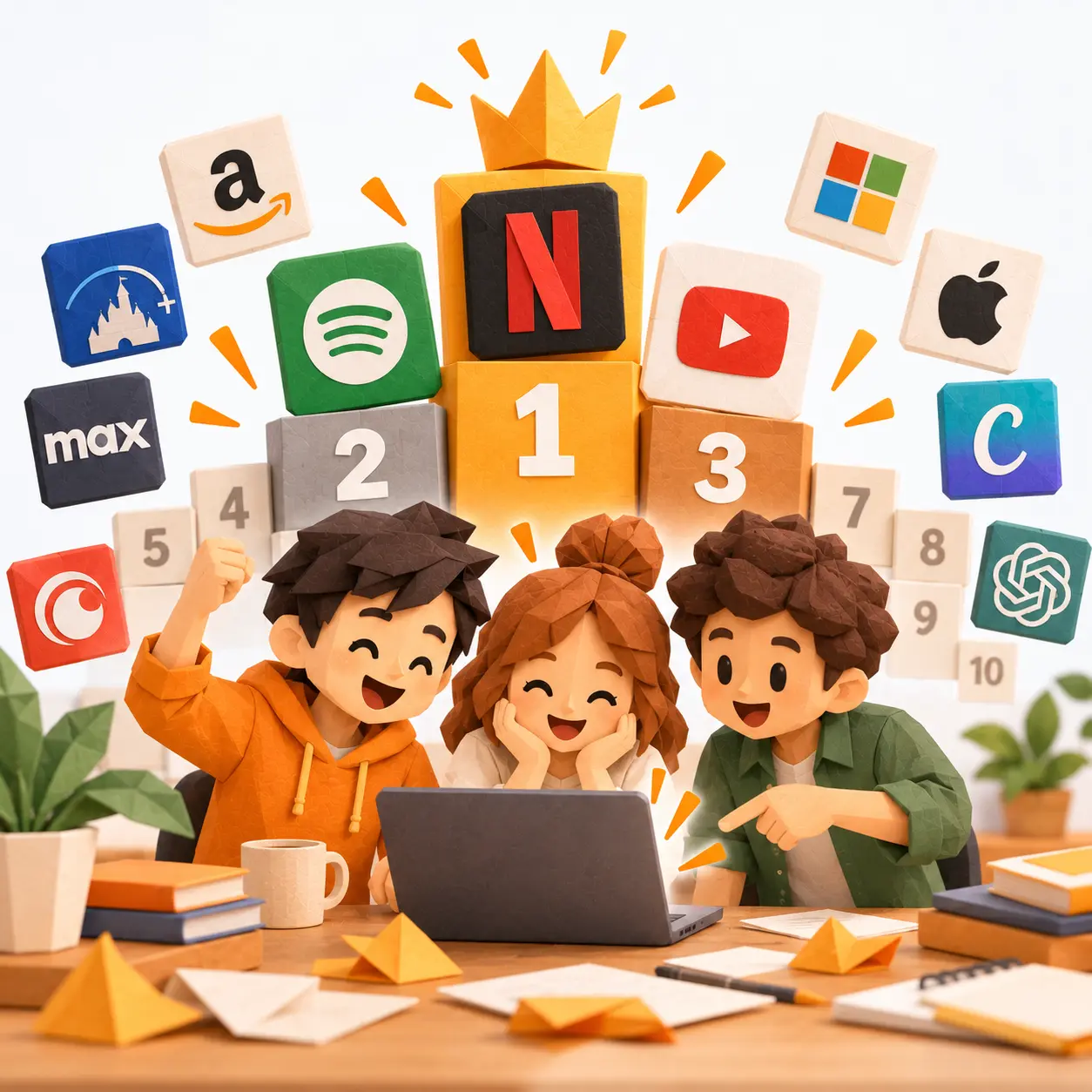 Servicios más compartidos